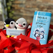 Lovebox Pingüinos - ¿Quieres ser mi pinguin@?