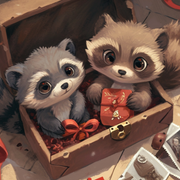 LoveBox Small - “¿Qué mapachao contigo? Me encantas!🦝❤️🦝”