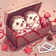 LoveBox Small - Mini Erizos - 